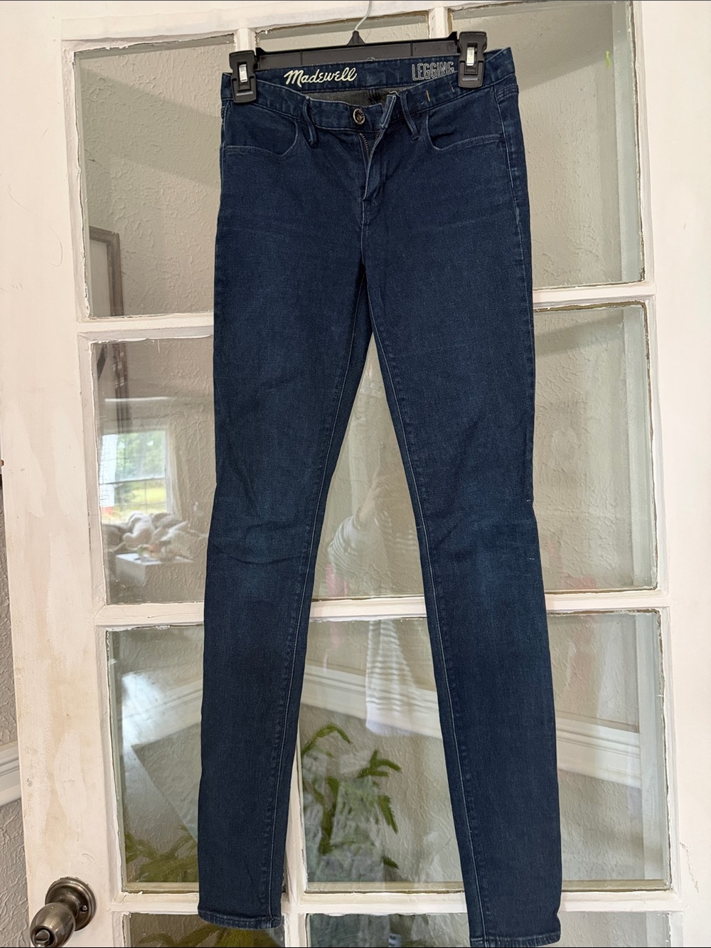 Madewell Navy Blue Skinny Jeans